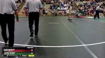 144 lbs Semifinal - James Buggy, Archmere Academy vs Alec Baxley, Saint Marks H S