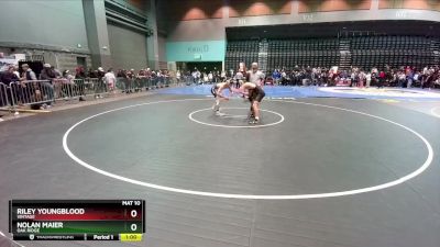 144 lbs Cons. Round 4 - Nolan Maier, Oak Ridge vs Riley Youngblood, Vintage