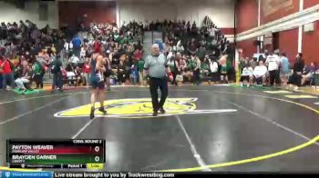 113 lbs Cons. Round 2 - Payton Weaver, Pahrump Valley vs Brayden Garner, Liberty