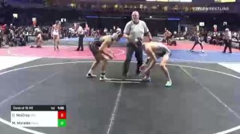 126 lbs Consi Of 16 #2 - Carson McElroy, Driller WC vs Michael Morales, Sunkist Kids Monster Garage