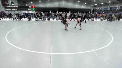 157 lbs Cons. Sub-quarters - Teague Smith, BTWC vs Linkin Carter, Eastside Wrestling Club