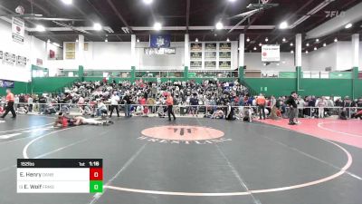 152 lbs Round Of 32 - Emrick Henry, Danbury vs Eric Wolf, Farmingdale