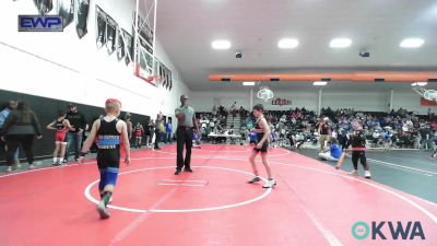 76 lbs Rr Rnd 1 - Owen Schiltz, Verdigris Youth Wrestling vs Matthew Lesher, Mojo Grappling Academy