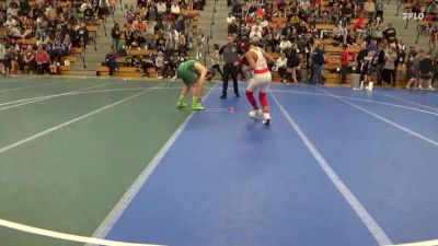 130 lbs Champ. Round 1 - John Cervantes, Jack Pine Savage vs Kevin Kerzman, Paynesville