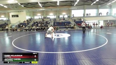 197 lbs 1st Place Match - Darby McLaughlin, Castleton vs Anthony Cascen, Oswego State