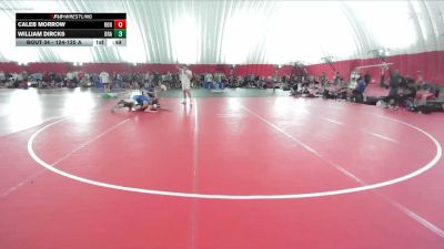 124-125 A Round 3 - Caleb Morrow, Roncalli vs William Dircks, Brainerd