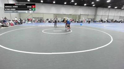 240 lbs Rr Rnd 3 - Kendall Jones, Best Trained 7-12 USA vs Kyrie Jones, Aztec Lady Warriors
