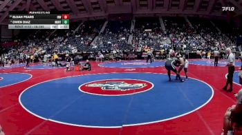 1A-285 lbs Champ. Round 1 - Elijah Fears, Irwin County vs Owen Diaz, Jasper County