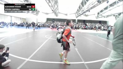 99-J lbs Consi Of 8 #1 - Alexander Koziak, GPS Wrestling Club vs Steven Campbell, Bensalem