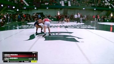 149 lbs Cons. Round 3 - Cole Rhemrev, Indiana vs Aidan Medora, Wisconsin