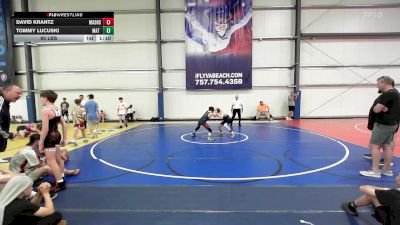 95 lbs Rr Rnd 1 - David Krantz, Mat Assassins White vs Tommy Lucuski, Mat Warriors PWC MS