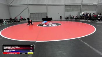 135 lbs Round 3 (4 Team) - Isabella Campbell, North Carolina vs Alivia Szydel, Minnesota