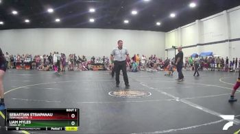 100 lbs Round 1 (4 Team) - Sebastian Stsiapanau, Team Palmetto vs Liam Myles, Viking Up