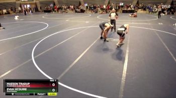 215 Championship Bracket Champ. Round 3 - Evan McGuire, Mahtomedi vs Maeson Tradup, Plainview Elgin Millville