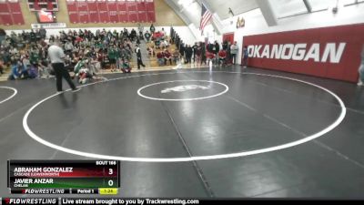 120 1A 1st Place Match - Javier Anzar, Chelan vs Abraham Gonzalez, Cascade (Leavenworth)