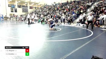 189 lbs Round Of 16 - Cody Wagner, Faith Christian Academy vs Connor Smalley, Notre Dame Green Pond