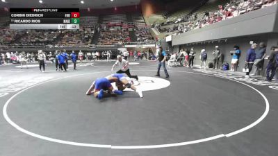 192 lbs Consi Of 16 #2 - Corbin Diedrich, Firebaugh vs Ricardo Rios, Madera