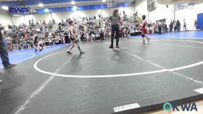 70-73 lbs Rr Rnd 1 - Kacy Purmal, Tiger Trained Wrestling vs Kaycen Lillich, Jay Wrestling Club