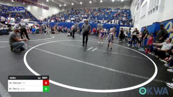 64 lbs Quarterfinal - Weston Palmer, Chandler Takedown Club vs Maddox Perry, Choctaw Ironman Youth Wrestling