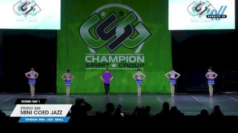 Studio 360 - Mini Coed Jazz [2025 Mini - Jazz - Small Day 1] 2025 CSG Dance Grand Nationals