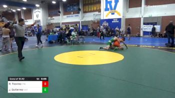 152 lbs Consolation - Ricardo Trevino, Central vs Jesus Gutierrez, Victor Valley