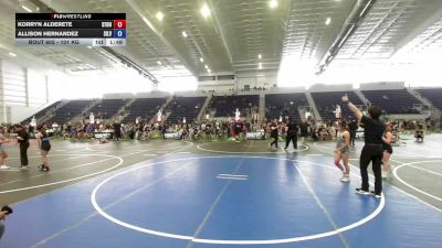 101 kg Quarterfinal - Korryn Alderete, Stout Wrestling Academy vs Allison Hernandez, Silverback WC
