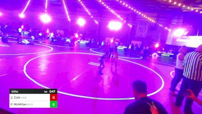 62 lbs Semifinal - Jaxson Cole, Yucaipa Thunder WC vs Piper McMillan, Beloit WC