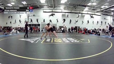 207 A Champ. Round 1 - Rylee Ferranti, McKendree University vs Madasyn Frisbie, Rochester University