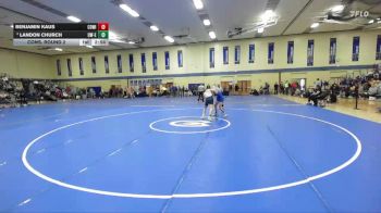 149 lbs Cons. Round 2 - Landon Church, Wisconsin-Eau Claire vs Benjamin Kaus, Concordia (wi)