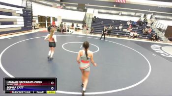 115 lbs Round 3 (4 Team) - Hannah Naccarati-Cholo, Valiant Prep vs Sophia Catt, Montana