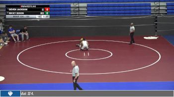 125 lbs Cons. Round 1 - Deven Jackson, Elizabethtown College vs Ricky Dixon, McDaniel College