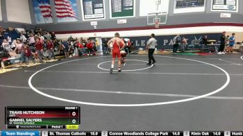 120 lbs Round 1 - Travis Hutchison, Katy vs Gabriel Salyers, St. Thomas Catholic