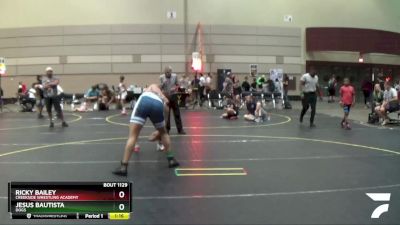 185 lbs Round 2 - Jesus Bautista, Dogs vs Ricky Bailey, Creekside Wrestling Academy