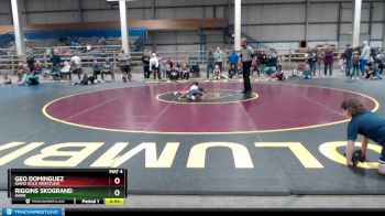 40-42 lbs Round 1 - Geo Dominguez, Idaho Gold Wrestling vs Riggins Skogrand, Hawk