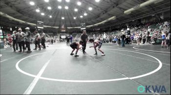 85 lbs Consi Of 16 #2 - Jamey Scott, Northeast Take Down Club vs Mason Dunn, Ponca City Wildcat Wrestling