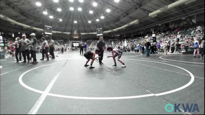 85 lbs Consi Of 16 #2 - Jamey Scott, Northeast Take Down Club vs Mason Dunn, Ponca City Wildcat Wrestling