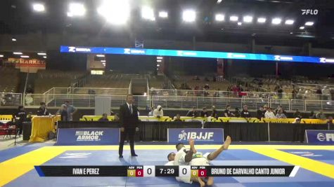 Bruno De Carvalho Canto Junior vs Ivan E Perez 2025 Pan Jiu Jitsu IBJJF Championship