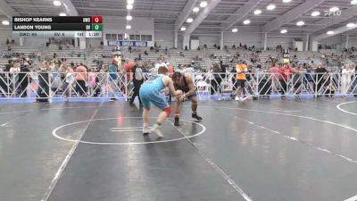 285 lbs Rr Rnd 2 - Bishop Kearns, Doughboy Black - HSB vs Landon Young, Buffalo Valley Red - HSB