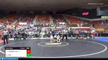 109 lbs Cons. Semi - Citori Bosserman, Oakley vs Emma Hall, Coffeyville-Field Kindley