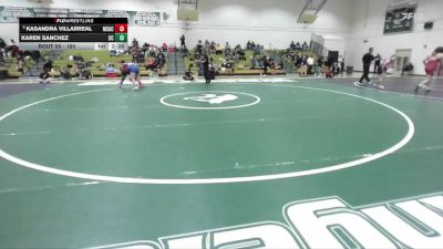 160 lbs Cons. Round 2 - Karen Sanchez, Cerritos College vs Kasandra Villarreal, Mt. San Antonio College