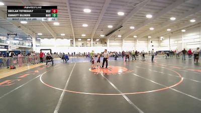 61 lbs Consi Of 16 #2 - Declan Tetreault, Westford vs Emmett Eilders, Marshwood