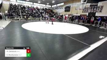 220 lbs Round Of 16 - Khalil Darbouze, New Britain vs Aaron Mysatyukow, Southington