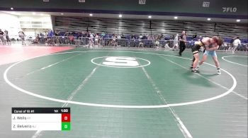 113 lbs Consi Of 16 #1 - Jackson Wells, KY vs Zachary Belverio, NJ