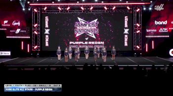 York Elite All Stars - Purple Reign [2026 L1 Youth - Flex - D2 - Small - B DAY 2] 2026 JAMfest Cheer Super Nationals