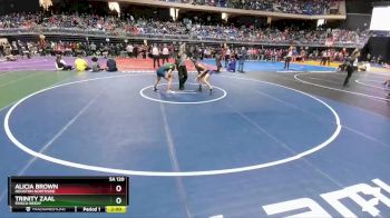 5A 120 lbs Champ. Round 1 - Alicia Brown, Houston Northside vs Trinity Zaal, Frisco Reedy