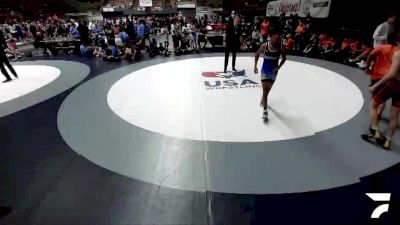 105 lbs Anthony Rodriguez, Jr., OCWA - Orange County Wrestling Association vs Antonio Mendia, SDIKWA - San Diego-Imperial Kids Wrestling Association