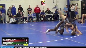 138 lbs Cons. Round 3 - Shukuru Budederi, Cedar Rapids Jefferson vs Lincoln Hutt, Waukee Northwest