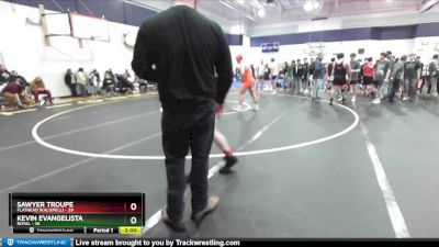 285 lbs Quarterfinal - Sawyer Troupe, Flathead (Kalispell) vs Kevin Evangelista, Royal