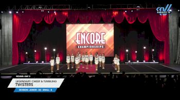 Legendary Cheer & Tumbling - Twisters [2023 L1 Junior - D2 - Small - B Day 2] 2023 Encore Grand Nationals