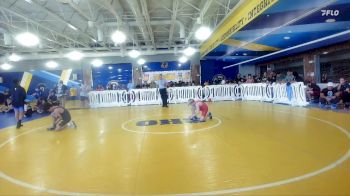 100 lbs Round 2 - Christopher Otto, Caldwell Combat vs Liam Mangan, Team Barracuda